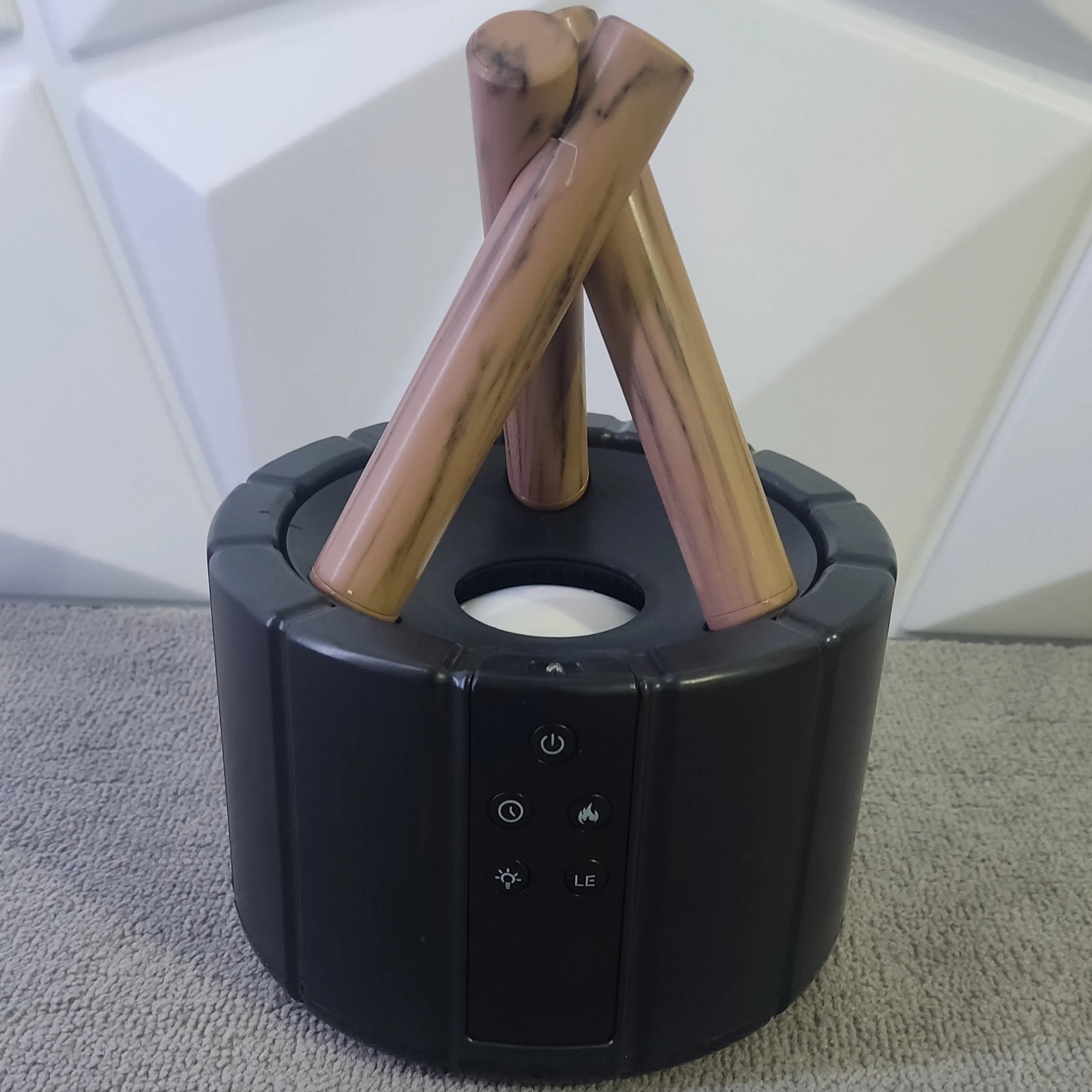 دستگاه بخور سرد و رطوبت ساز Bonfire H9 طرح هیزم اورجینال 