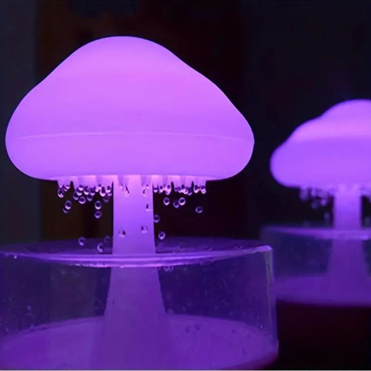 چراغ خواب ابر بارانزا شارژی 