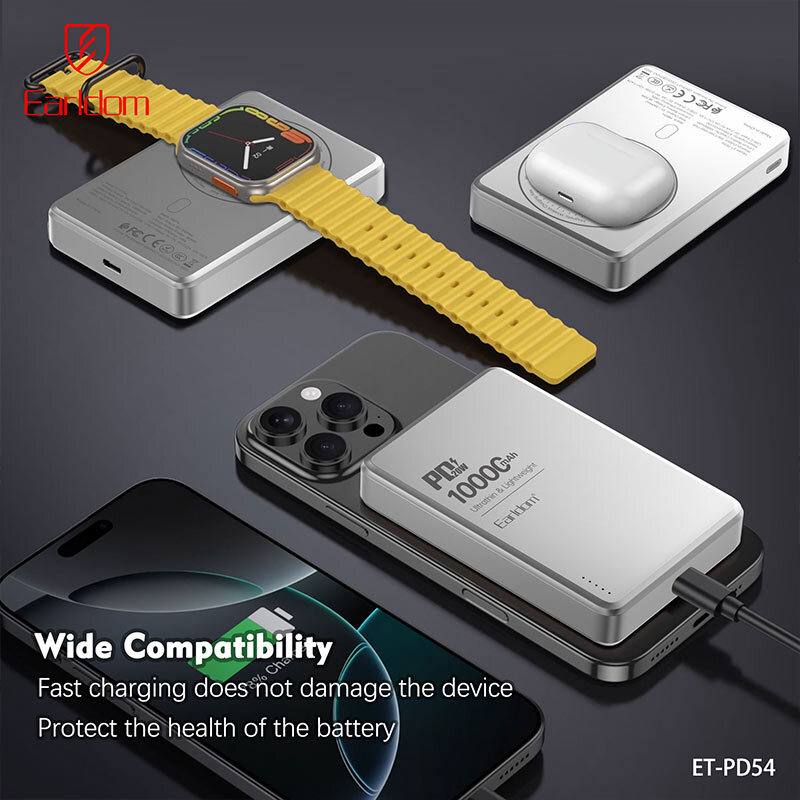 پاوربانك Earldom مدل PD54 وایرلس  10,000 mAh