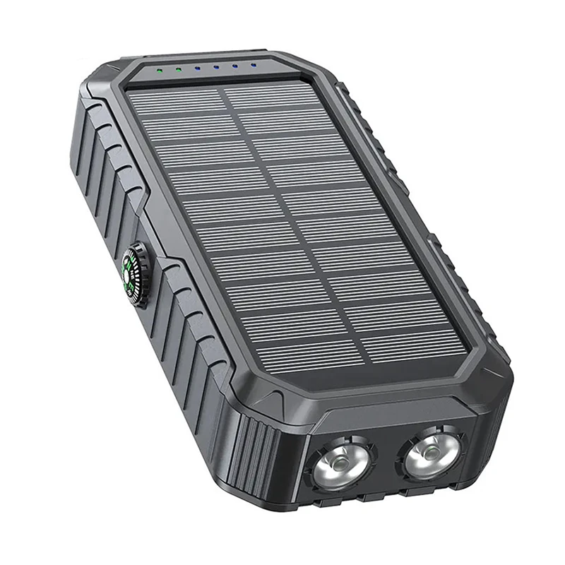 پاوربانک خورشیدی گرین Solar Mate ۲۰۰۰۰ میلی‌آمپر — شارژ سریع، قابل حمل و مقاوم